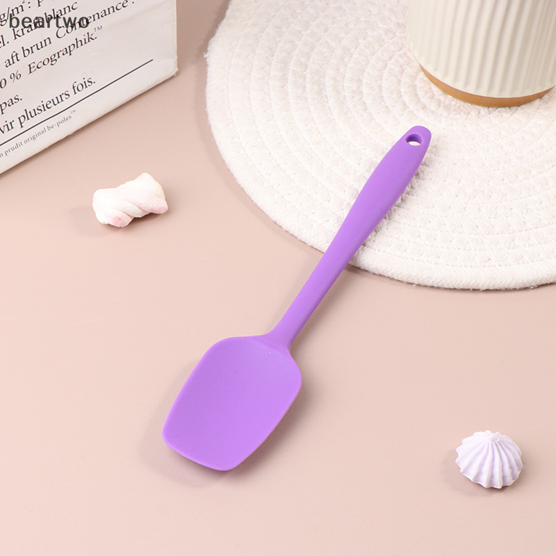 < Beartwo > 1 Dụng Cụ Cạo Nướng Bánh Làm Dày Thìa Trộn Batter Scraper Chống Dính Bơ Trộn Dụng Cụ Nấu Ăn Nhà Bếp Đẹp