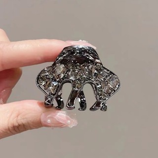 MAUROPOLI [Sẵn Sàng] Bí Ngô Cao Cấp Kích Thước Nhỏ Kẹp Tóc Đầu Lưng Nữ Kẹp Cá Mập Đuôi Ngựa Bóng