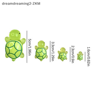 [dreamdreaming] 6 / 10 Con Rùa Dạ Quang Trang Trí Nhà Cảnh Quan Nhựa Thủ Công Phát Sáng Rùa Vườn Cá Thu Nhỏ Đồ Trang Trí [zkm]