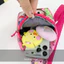 SQ11 Labubububu Hoạt Hình Anime Trẻ Em Túi Đeo Trước Dung Tích Lớn In Ví Giải Trí Bé Trai Bé Gái Túi Thắt Lưng