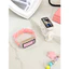 Dây đeo silicon thạch trong suốt có vỏ cho Huawei Band 10 9 8 7 6 6pro Vòng tay thoáng khí cho Honor Band 9 7 6 Dây đeo cổ tay thể thao Phụ kiện thay thế
