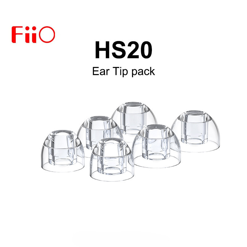 Fiio HS20 Đầu Tai Silicon Lỏng Đầu Tai 3 Cặp SML 3 Cặp Cho FD3 Pro JH5 FD15 KZ IMEs