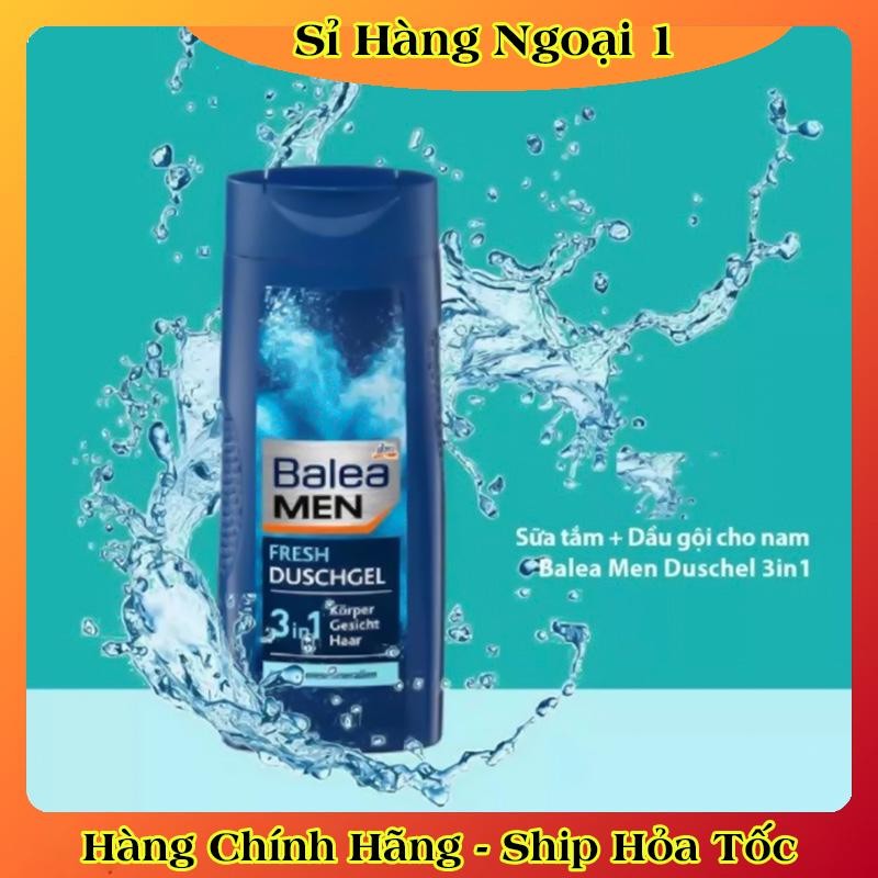 [DATE MỚI] Sữa tắm BALEA MEN Đức 3in1 Chai 300ml của Đức