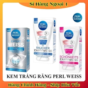 Kem đánh răng làm trắng Perl Weiss 50ml của Đức - Date mới Đủ Bill