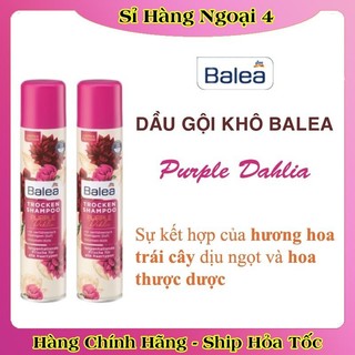 Dầu gội khô Balea dưỡng tóc mềm mượt, tóc sạch bồng bềnh 200ml của Đức- Date mới nhất