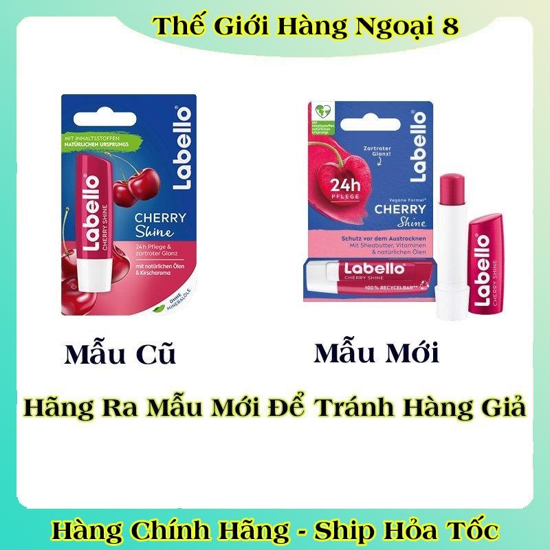 [auth] Son dưỡng môi căng mọng, mềm mịn Labello Đức [Hàng nội địa Đức Đủ Bill] [Hot]
