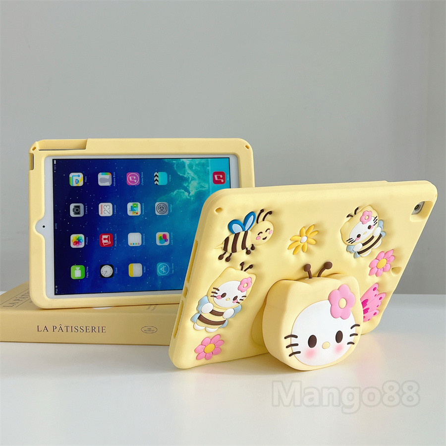 Ốp lưng tương thích cho iPad Air7 M3 2025 11 inch (thế hệ thứ 7) Vỏ hoạt hình dễ thương dành cho học sinh