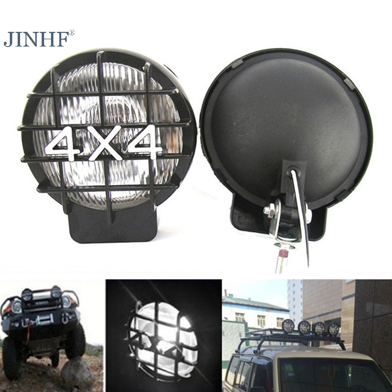 Jinhf 1X 5.5 "4X4 Tròn Off Road Trắng Lái Xe Haen ATV Đèn Sương Mù Spotlight HOT