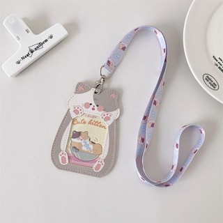 Giá đỡ Photocard JOYFULLIFE, có dây buộc Bảo vệ ảnh dễ thương, Hộp đựng thẻ hoạt hình Kawaii PU
