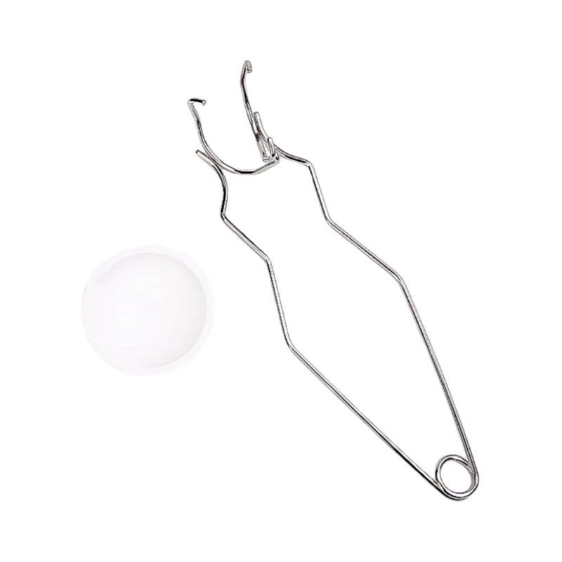 Exhila Thạch Anh Nóng Chảy Crucible Set Roi Tongs Kim Loại Khuôn Vật Dụng Vàng Nóng Chảy Bộ Nồi Nhỏ Thích Hợp Cho Je