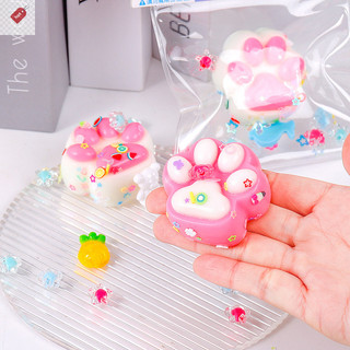 ALIK Hoạt Hình Paw Bóp Mềm Đồ Chơi Mochi Dễ Thương Phục Hồi Chậm Căng Thẳng Đồ Chơi Dành Cho Trẻ Em Người Lớn Quà Tặng VN