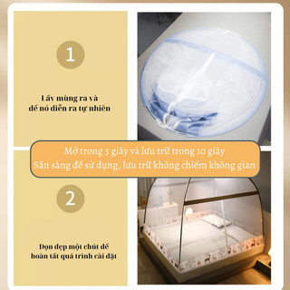 Màn Chụp Gấp Gọn Myd.23 Cửa Đôi Cao Cấp Tự Bung Chống Muỗi Bảo Vệ Toàn Diện