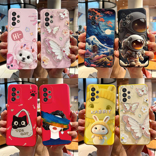 Dành Cho Samsung Galaxy A33 A53 A73 5G Vỏ Thiết Kế Mới 2024 Họa Tiết Silicon Mềm Cho Samsung SM-A336E SM-A536B SM-A736B Vỏ