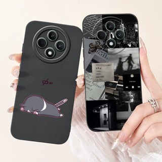 Ốp Lưng Cho OPPO Reno 12F 5G Vỏ Hoạt Hình Thoáng Mát Sơn Mềm TPU Silicon Bảo Vệ Cho OPPO Reno12 F Reno12F Nhà Ở