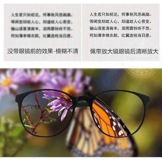Khoảng cách độ phân giải cao và gần Kính lúp công dụng kép 3 lần đọc sách dành cho người cao tuổi Kính lúp loại kính lúp dành cho người cao tuổi