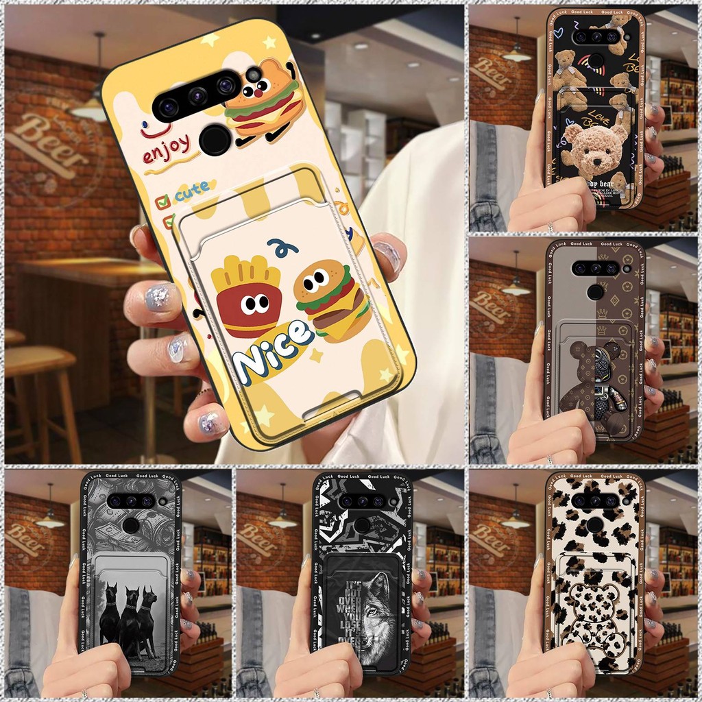 Shockproof Graffiti Phone Case For LG V50/V50 ThinQ protective Dirt-resistant Anti-dust Waterproof Soft case Cute Back Cover