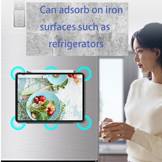 Vỏ Folio Có Thể Gập Lại Cho IPad 7 8 9 Air4 Air5 Air6 Air 11 13 M2 10.9 "Pro11 Pro12,9 2018 2020 2021 2022 Pro M4 11 13 2024 Vỏ Da Siêu Mỏng