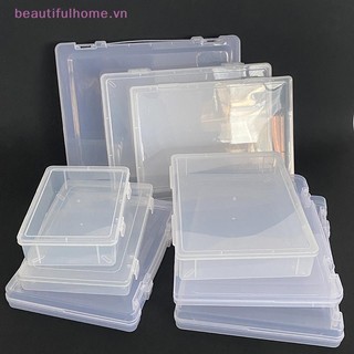 [Beautifulhome] 1 hộp nhựa bảo quản móng tay nghệ thuật, đá quý, hạt trang sức, phụ kiện DIY làm móng tay [Làm Đẹp]