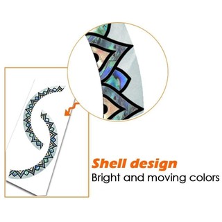 SPIRAKOGEO Lỗ Âm Thanh Decal, PVC Nhạc Cụ Cung Cấp Đàn Guitar Dân Gian Miếng Dán, Acoustic 41 Inch Tự Dính Guitar Lỗ Âm Thanh Miếng Dán Đàn Guitar