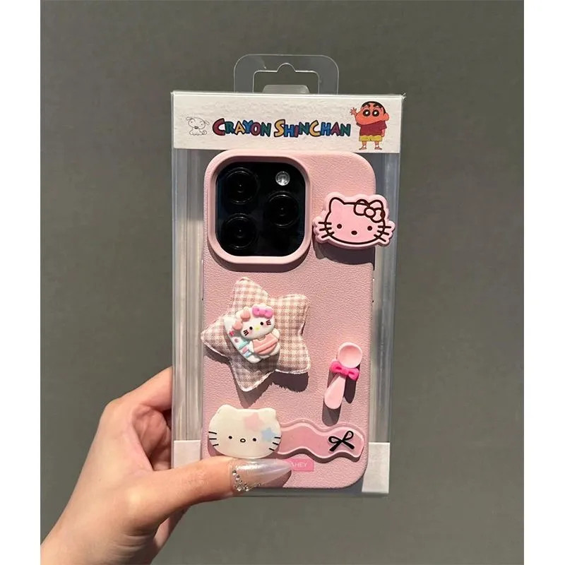 Ốp Bảo Vệ Chống Sốc Hello Kitty Ba Chiều Dễ Thương Thích Hợp Cho ...