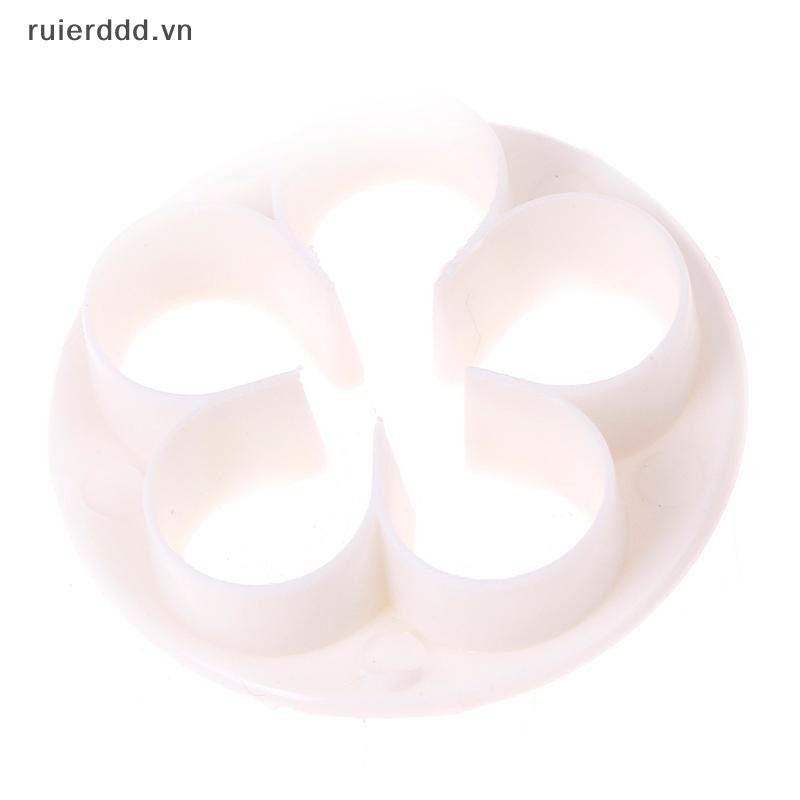 # Mới # 4 Khuôn cắt bánh kẹo mềm hoa hồng Sugarcraft Baking Decorag Tool.