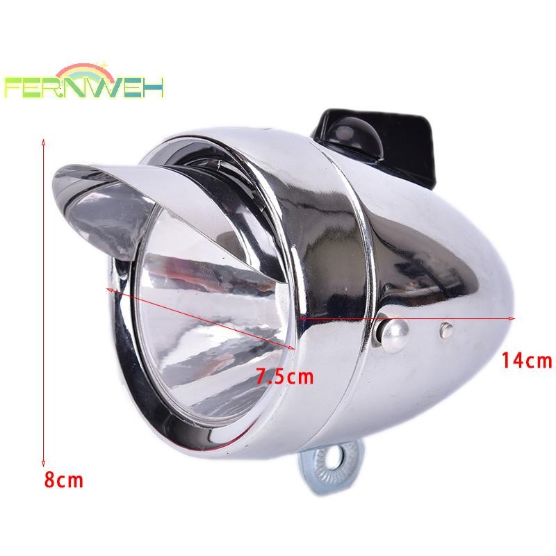 [Fernweh] Đèn pha phía trước xe đạp cổ điển Đèn pin cổ điển [MỚI]