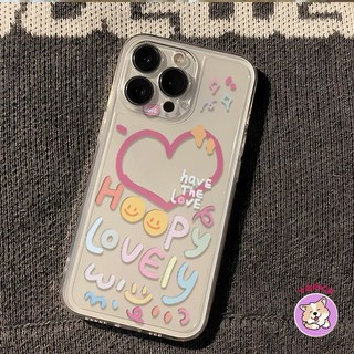 Colored heart Phone Case for IPhone 16 15 14 13 12Pro Max 11 XR XS Max 7 8 Plus Cartoon Phone Cover Soft Case TA