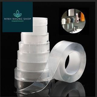 Băng dính silicon 2 mặt siêu bền, bám chắc mọi bề mặt cho mọi nhu cầu sử dụng.