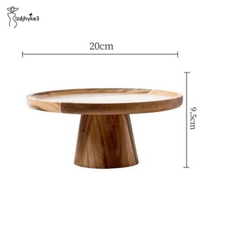 [Lzdjhyke3] Giá đỡ bánh bệt bằng gỗ Giá đỡ bánh Cupcake