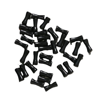 Phong cách Trung Quốc mới cổ điển tre lỗ thẳng chuỗi hạt phụ kiện Acrylic Vòng tay tự làm bằng tay phụ nữ Vật liệu mặt dây chuyền bán buôn