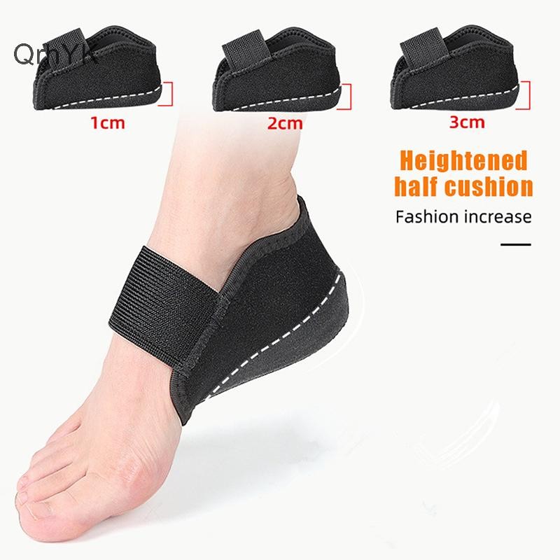 Nhà Máy Thời Trang 1-3cm Vô Hình Tăng Chiều Cao Tất Silicon Gel Gót Miếng Lót Chỉnh Hình Vòm Hỗ Trợ Gót Chân Đệm Đế Đế Chân Unisex QrhYK