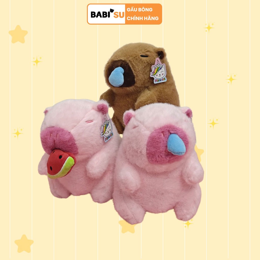 [ RÚT CHẬM ] Capybara Chảy Nước Mũi Mini Chuột Lang Capybara Kéo Rút Chậm Cao Cấp