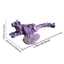 Mô hình sư tử mô phỏng QEARY, Thiết kế sáng tạo có cánh Sư tử in 3D, In 3D Mô phỏng động vật Thuốc mỡ hình sao di chuyển Chủ đề mặt trăng sư tử sáng tạo có cánh Đồ chơi trẻ em