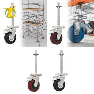 Bánh xe giàn giáo Thiết thực Bánh xe 6 inch linh hoạt cho kệ bàn làm việc