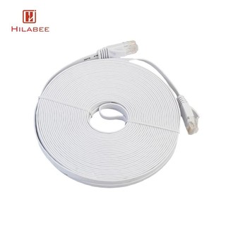 Cáp Ethernet CAT6, cáp mạng, ruy băng LAN, cáp vá - trắng - 3M