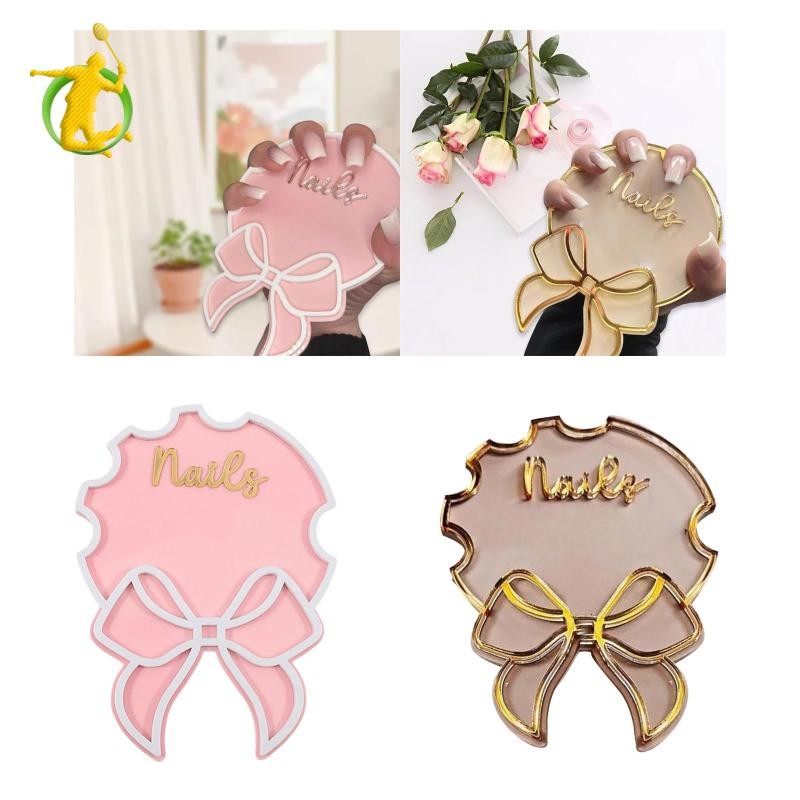 Nail Photo Prop Acrylic Dễ Dàng Làm Sạch Chuyên Nghiệp Bề Mặt Mịn Đa Năng Nhỏ Gọn Đơn Giản Móng Tay Nghệ Thuật Hiển Thị Ban Cho Studio