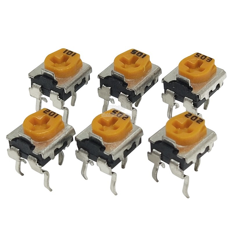RM065 Điện trở điều chỉnh ngang WH06-2C 100R-1M 1K2K5K10K20K50K100K200K500K