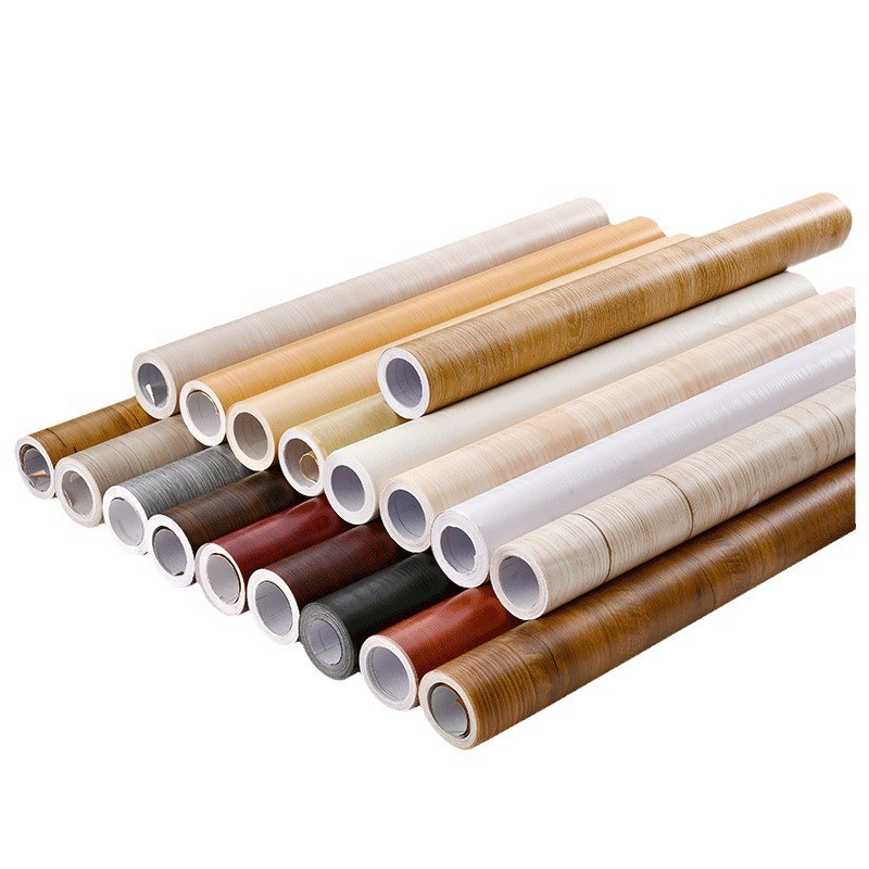 Gỗ Hạt Dán Tự Dính Nhà Chống Thấm Nước Chống Dầu Đổi Màu Sắc Tân Trang Phòng Ngủ Ký Túc Xá Để Bàn Giấy Dán Tường Dán Tường