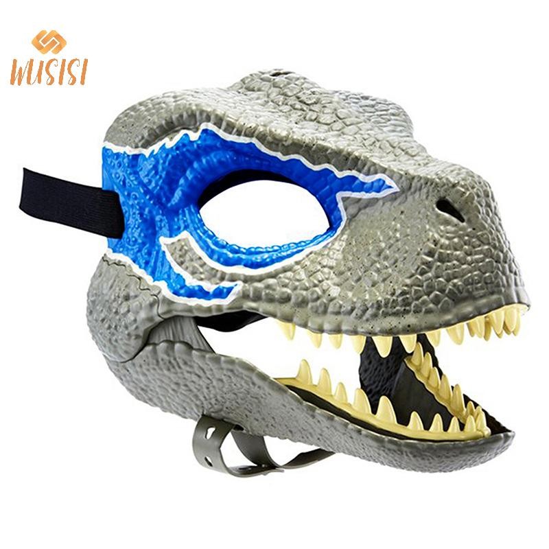 [WUSISI] Đồ chơi mặt nạ xanh Trang phục lễ hội Halloween Mặt nạ hóa trang tiệc Quà tặng Giáng sinh cho trẻ em MỚI