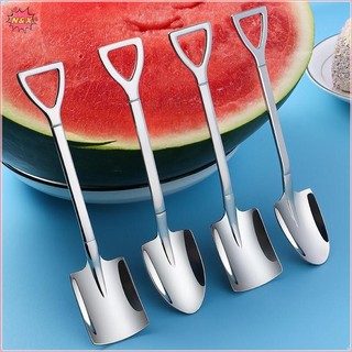 Bộ dao kéo thìa cà phê N & X Thép không gỉ Retro Xẻng sắt Muỗng kem Muỗng sáng tạo Bộ đồ ăn thìa trà.