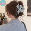 Sund Dệt Kim Nơ Tóc Vuốt Kẹp Chất Lượng Cao Handmade Dệt Sang Trọng Tóc Cua Kẹp Thu Đông Phụ Kiện Tóc VN