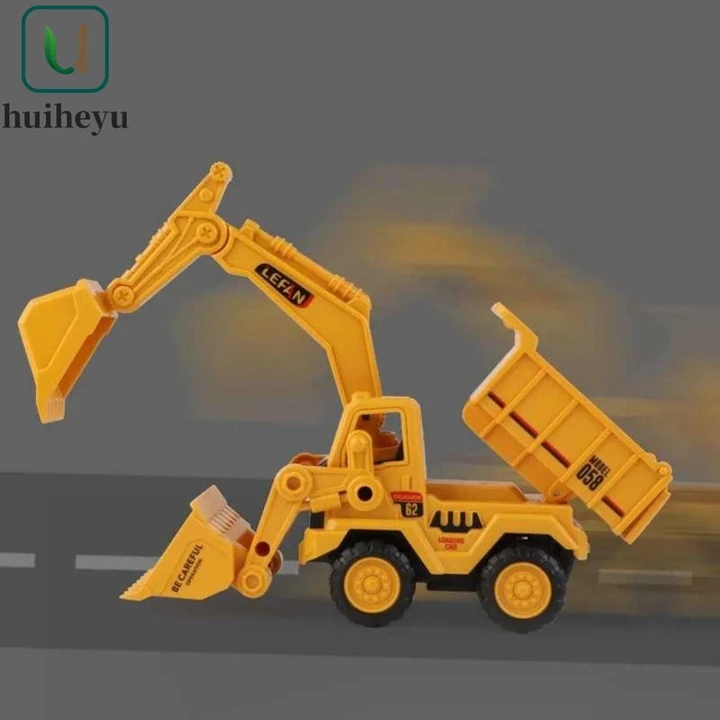 Đồ chơi ô tô kỹ thuật ZENITHEM, Đồ chơi ô tô ABS Đồ chơi máy ủi lớn, Đồ chơi cổ điển màu vàng thú vị Đồ chơi máy xúc trẻ em Đồ chơi trẻ em