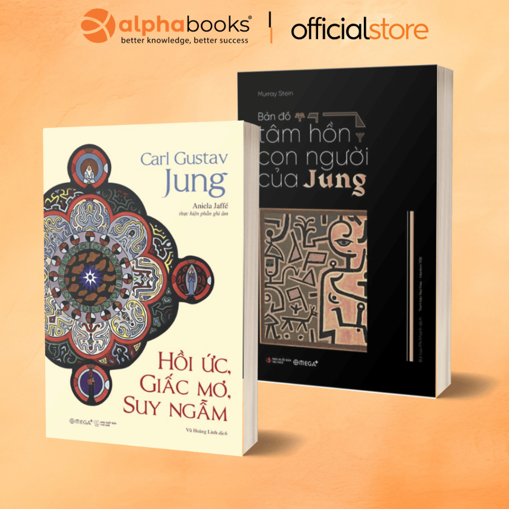 Sách - Lẻ/Combo: Hồi Ức, Giấc Mơ, Suy Ngẫm + Bản Đồ Tâm Hồn Con Người Của Jung (Omega Plus)