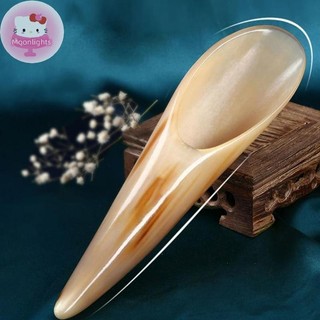 Moonlights 1 Tự Nhiên Trâu Sừng Căng Thẳng Guasha Dụng Cụ Massage Châm Cứu SPA Gua Sha Máy Mát Xa Cạo Ban EN