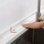 Phòng Tắm Chống Thấm Nước Dán Tường Niêm Phong Băng Keo PVC Niêm Phong Dải Bồn Rửa Cạnh Băng Nhà Bếp Phụ Kiện Phòng 1