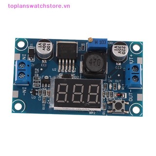 Toplanswatchstore LM2596 - Mô-đun bước xuống có thể điều chỉnh với màn hình kỹ thuật số Vôn kế hiển thị LM2596S Bộ điều chỉnh điện áp VN