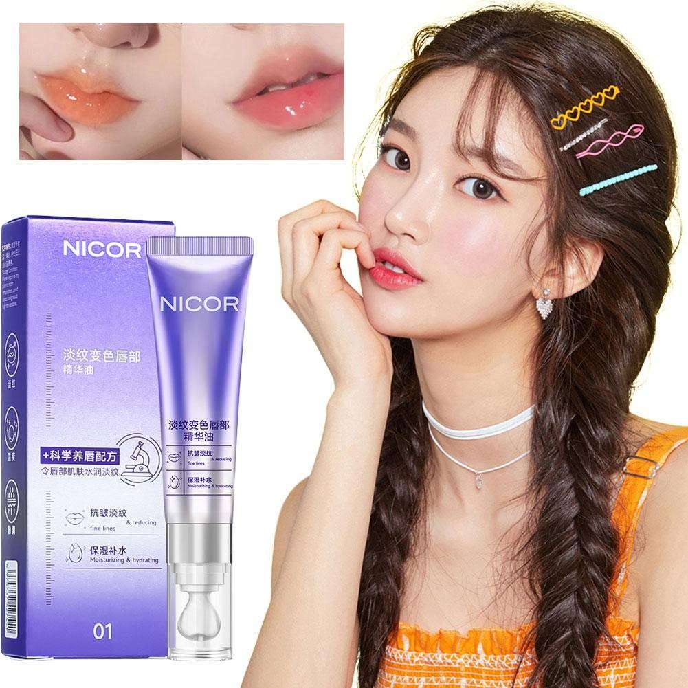 Dầu Tinh Chất Môi Đổi Màu Với Vitamin E Dưỡng Ẩm Lâu Dài Phai Lip Fine Line E7k2