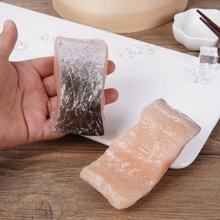 Nhân Tạo Lát Cá Thực Tế Mô Phỏng Giả Tươi Cá Mẫu Hiển Thị Để Chụp Ảnh Trang Trí Nhà Hàng Trưng Bày Trang Trí Thực Phẩm Giả Trang Trí