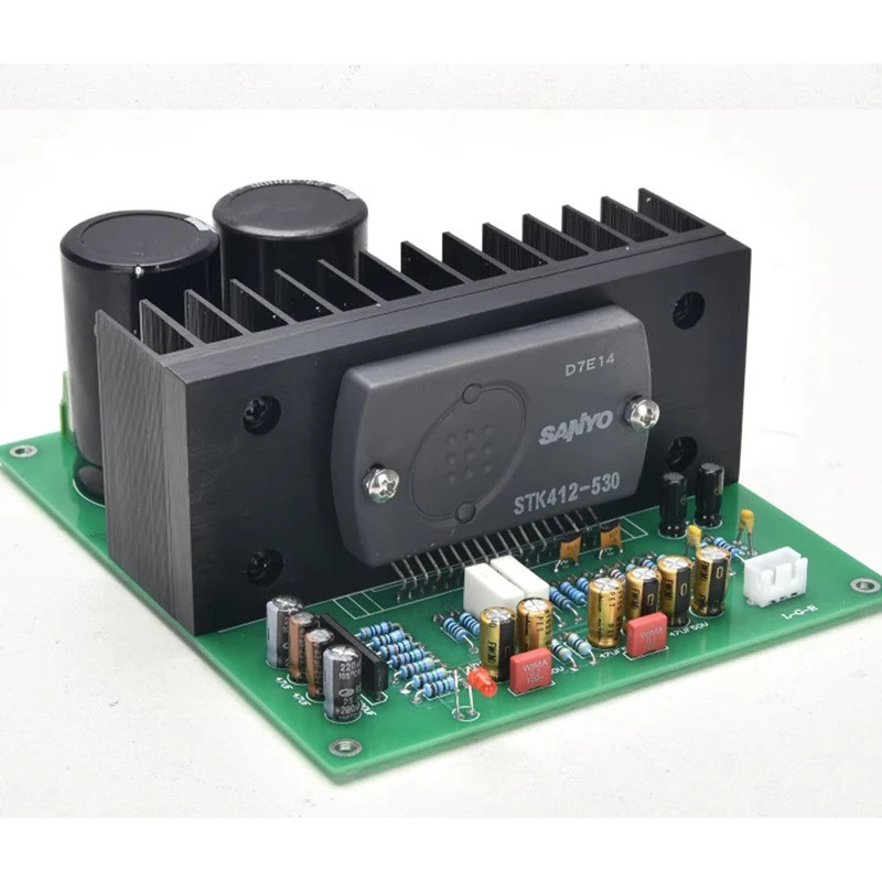 Bảng khuếch đại âm thanh STK412-530 Bảng khuếch đại hai kênh công suất cao 200Wx2