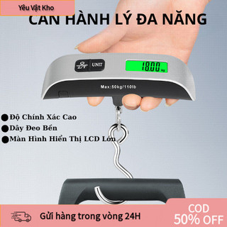 【COD】Cân Hành Lý Cầm Tay Mini 50Kg – Cân Treo Điện Tử Nhỏ Gọn, Màn Hình Rõ, Dễ Sử Dụng
